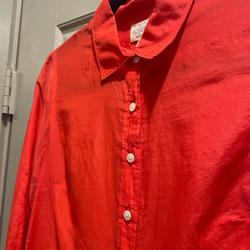 J Crew Button down top - Picture 3 of 4